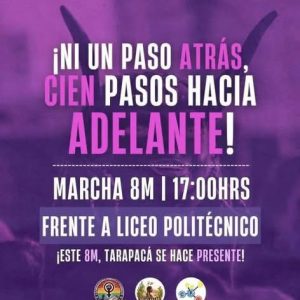 Marcha 8m 2026 Alto Hospicio e Iquique