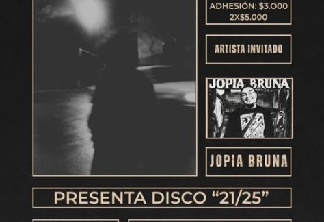 Mauro Díaz presenta disco '21/25'