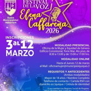 XVII Festival de la Voz Elena Cafarena