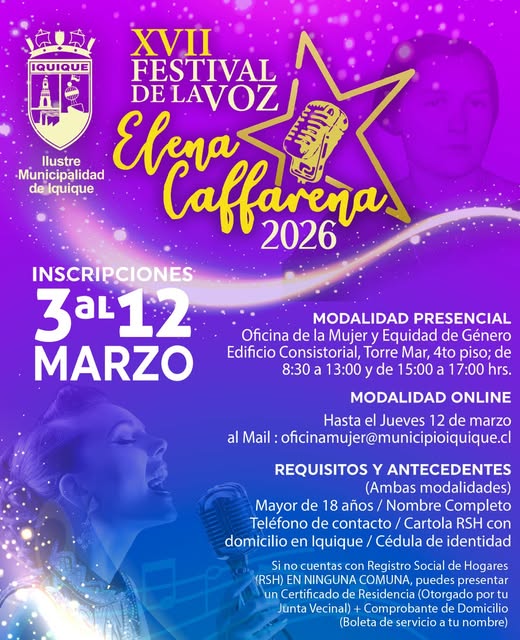 XVII Festival de la Voz Elena Cafarena