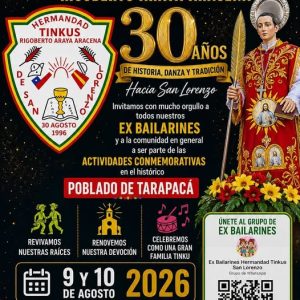 30 años Hermandad Tinkus de San Lorenzo