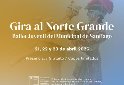 Ballet Juvenil del Municipal de Santiago en IQUIQUE, ALTO HOSPICIO Y HUMBERSTONE