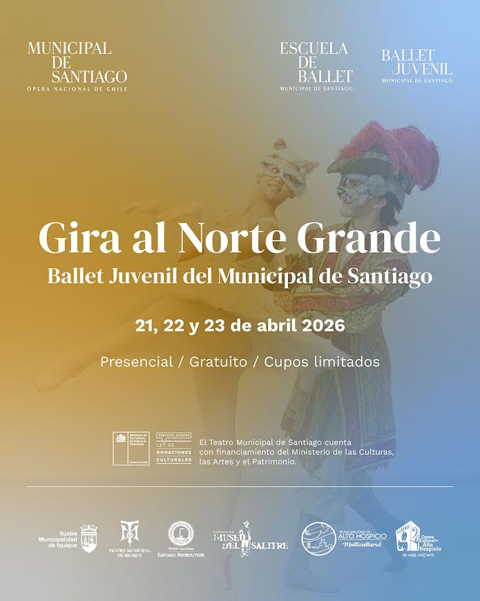 Ballet Juvenil del Municipal de Santiago en IQUIQUE, ALTO HOSPICIO Y HUMBERSTONE