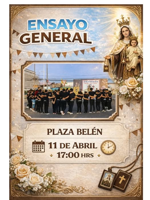 Ensayo general Diablada Reina de Chile