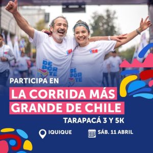 La corrida más gran de Chile Tarapaca 2026