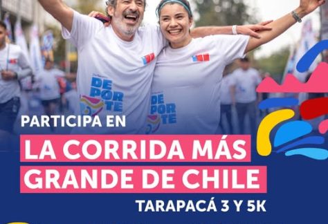 La corrida más gran de Chile Tarapaca 2026