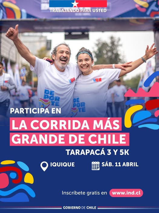 La corrida más gran de Chile Tarapaca 2026