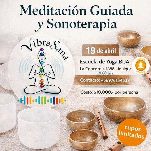Sesión de Meditación Guiada y Sonoterapia