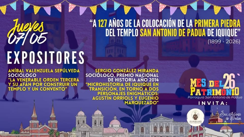 A 127 años de la colocación de la primera piedra del templo San Antonio de Padua