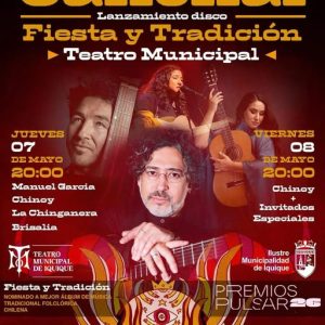 Calichal lanzamiento disco Fiesta y Tradicion