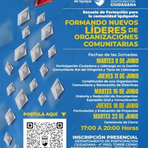 Formando Nuevos lideres de Organizaciones Comunitarias
