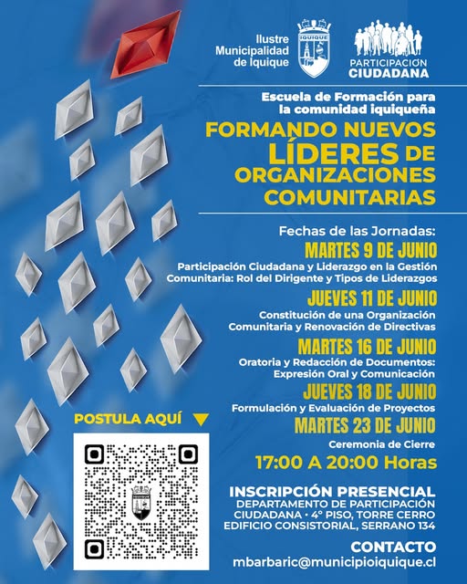 Formando Nuevos lideres de Organizaciones Comunitarias