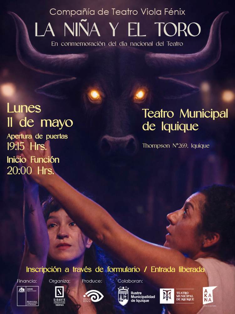 La niña y el toro