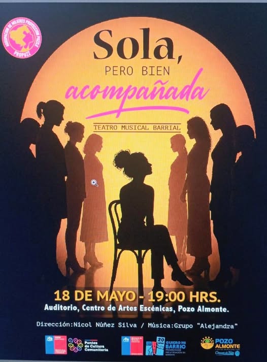 Sola pero bien acompañada