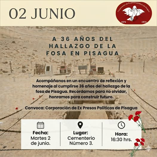 A 36 años del hallazgo de la fosa en Pisagua