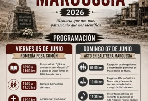 Conmemoración Pampina Maroussia