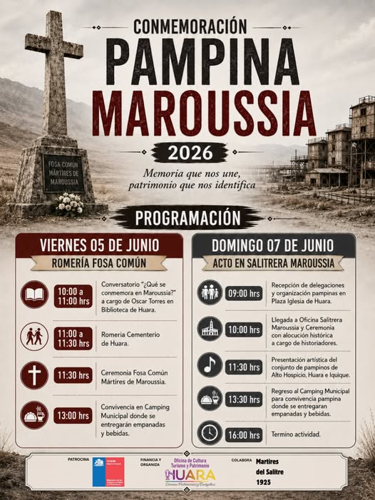 Conmemoración Pampina Maroussia