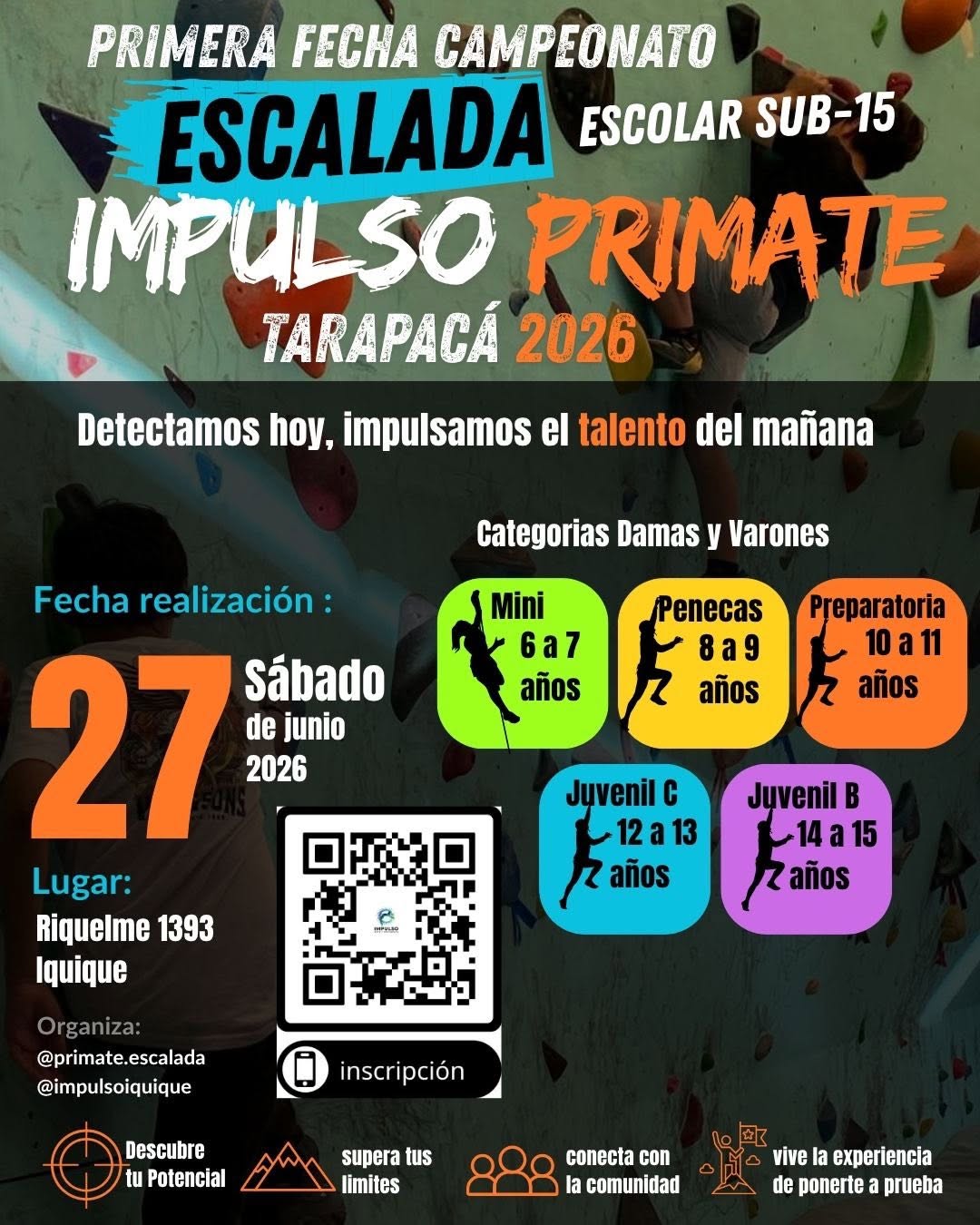 Escalada Impulso Primate 2026