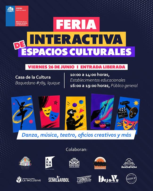 Feria interactiva de espacios culturales
