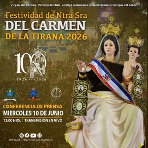 Festividad de Nuesta Señora del Carmen de la Tirana 2026