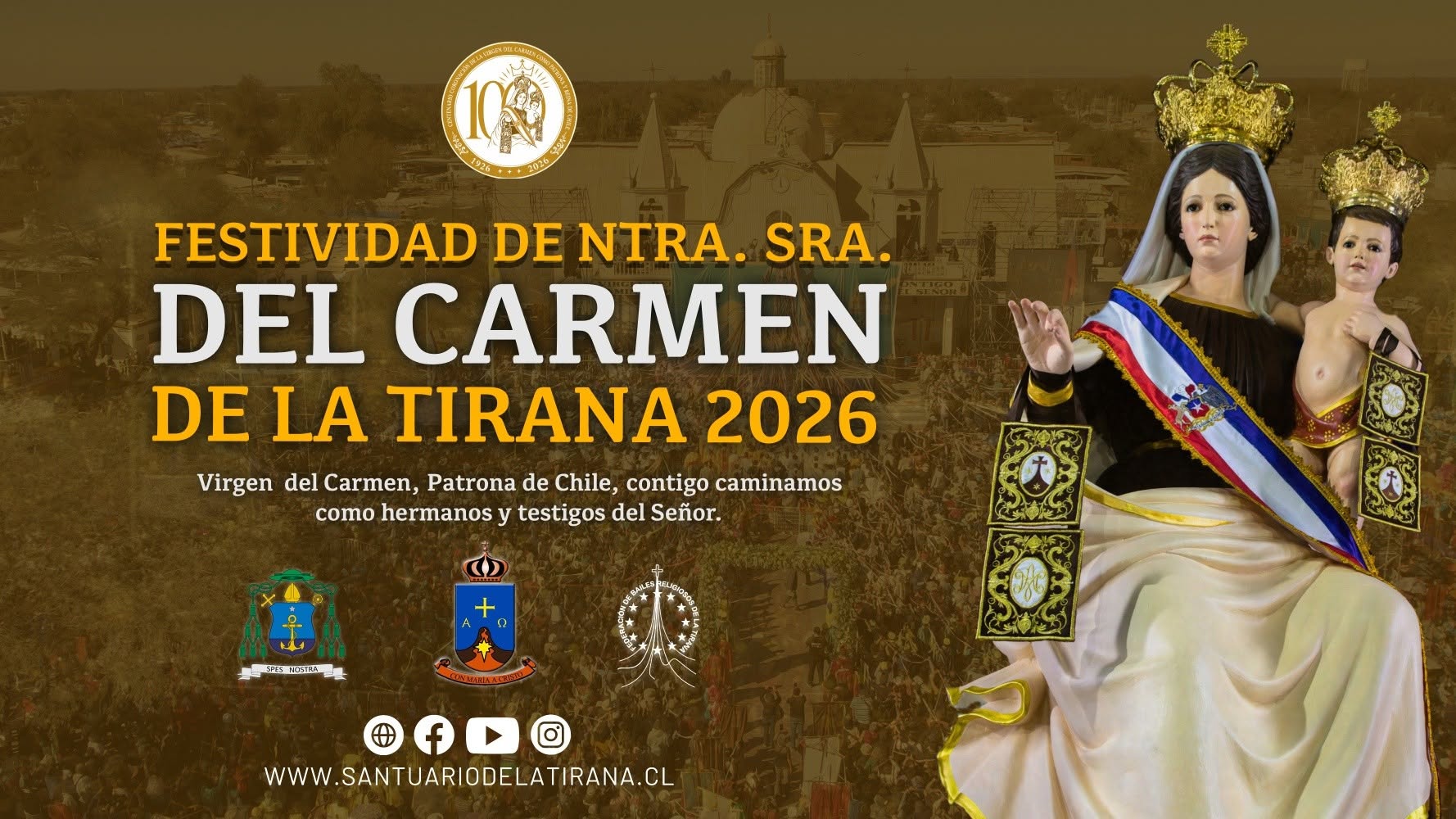 Festividad de Nuestra Señora del Carmen de La Tirana 2026