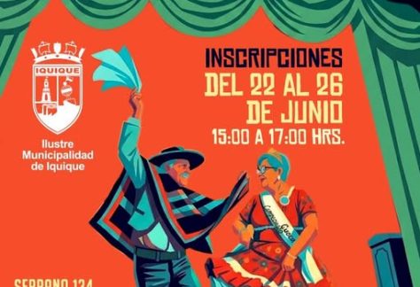 Inscripciones Campeonato de cueca Adulto Mayor