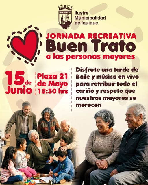 Jornada Recreativa Buen Trato a las personas mayores