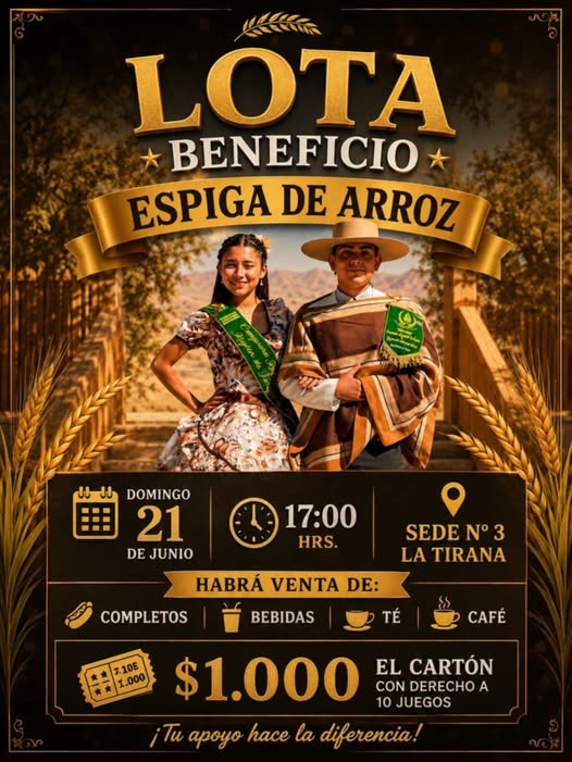 Lota beneficio Espiga de arroz