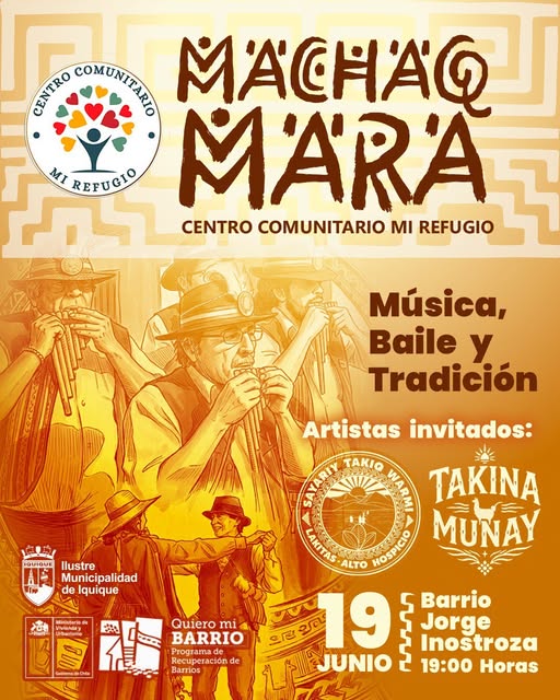 Machaq Mara en el barrio Jorge Inostroza