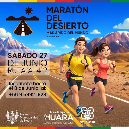 Maratón del desierto más árido del mundo