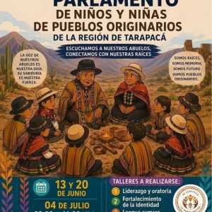 Inscripciones Tercer Parlamento de Niños y Niñas de Pueblos Originarios de Tarapacá