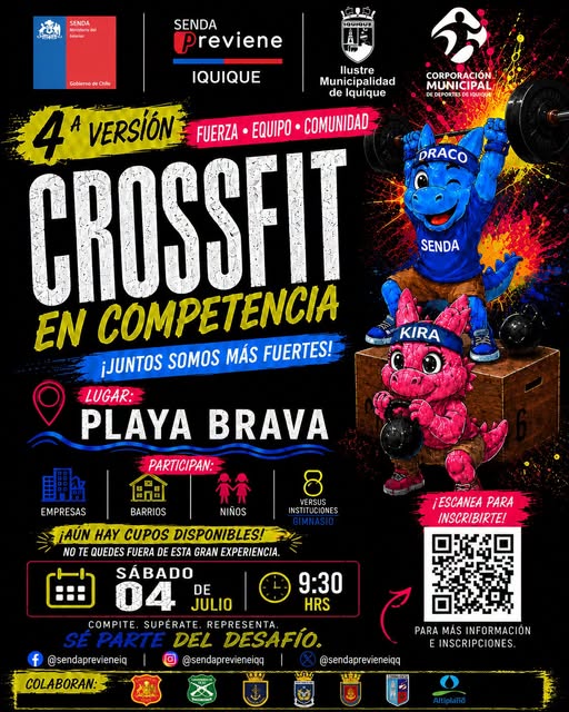4ª versión CrossFit en Competencia