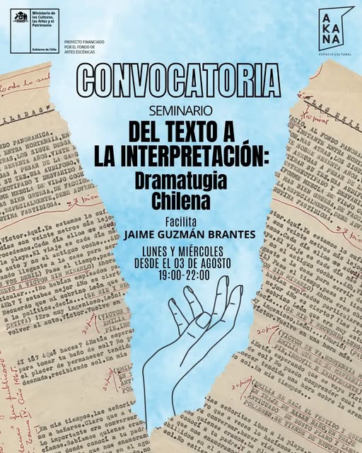Convocatoria Del texto a la interpretación