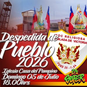Despedida de Pueblo Diablada de Victoria