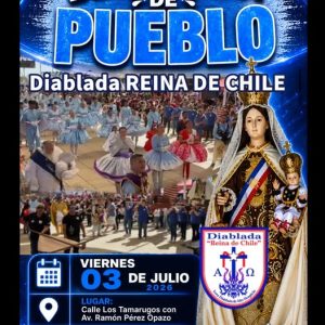 Despedida de Pueblo Diablada Reina de Chile