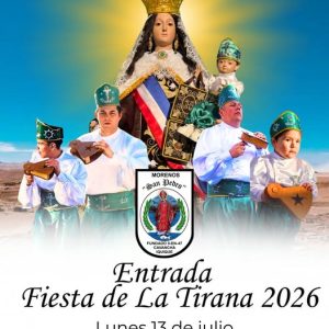 Entrada Fiesta de la Tirana 2026 Morenos de Cavancha