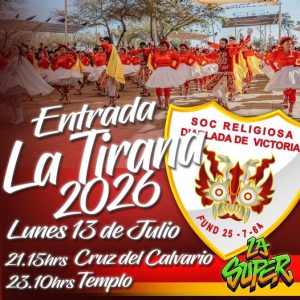 Entrada La Tirana 2026 La Diablada De Victoria