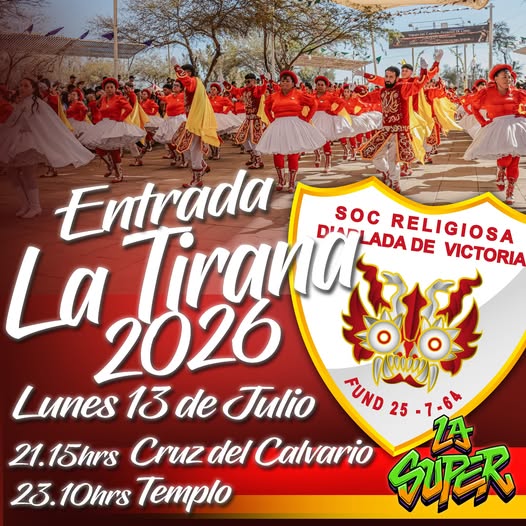 Entrada La Tirana 2026 La Diablada De Victoria