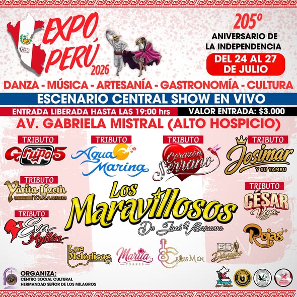 Expo Perú 2026 Alto Hospicio