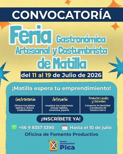 Feria Gastronómica, Artesanal y Cultural de Matilla