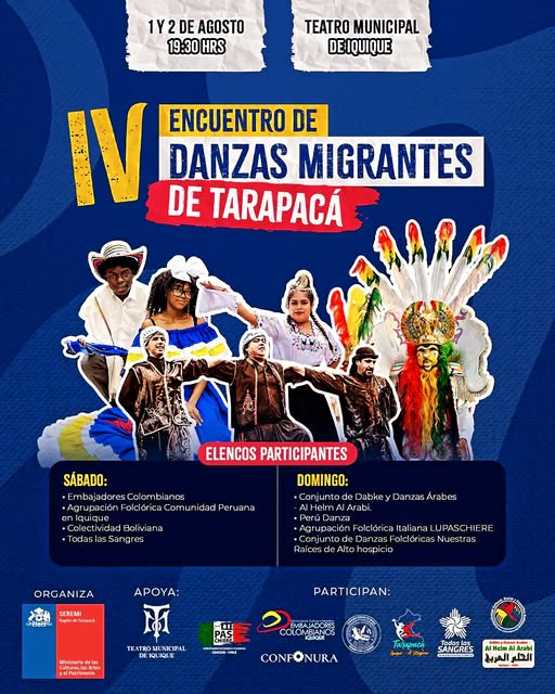 IV Encuentro de danzas migrantes de Tarapacá