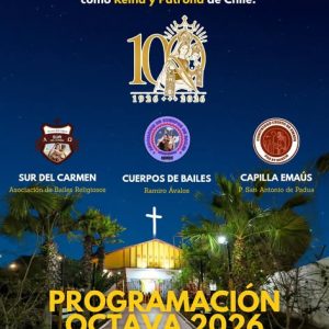 Octava Virgen de la Tirana 2026 Capilla Cristo Emaus