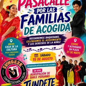 Pasacalle por las familias de acogida