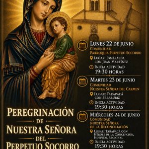 Peregrinación Nuestra Señora del Perpetuo Socorro Sector Norte