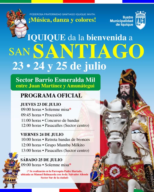San Santiago 2026 Iquique