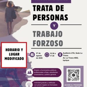 Desafíos en materia de trata de personas y trabajo forzoso
