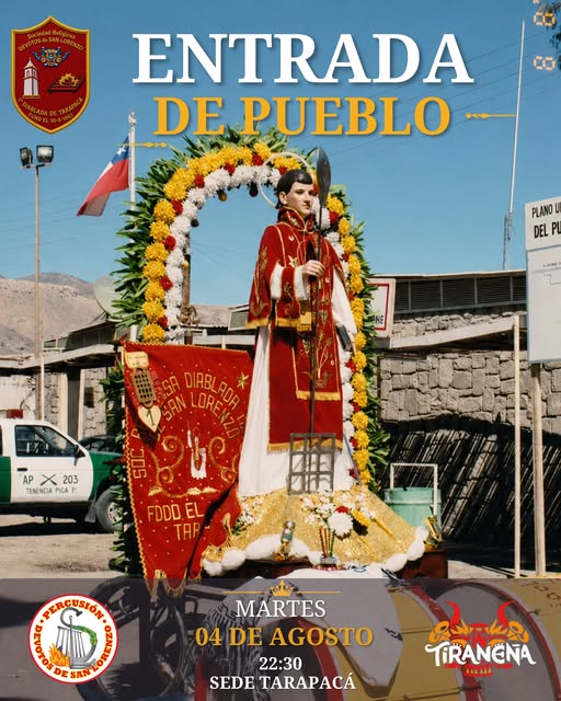 Entrada de pueblo 2026 Diablada Devotos de San Lorenzo
