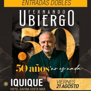 Fernando Ubiergo en Iquique