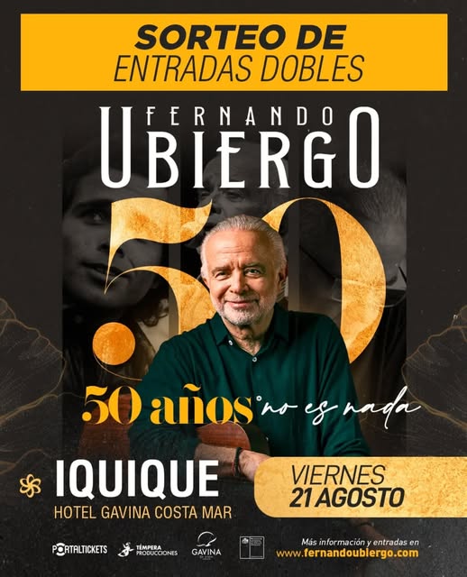 Fernando Ubiergo en Iquique