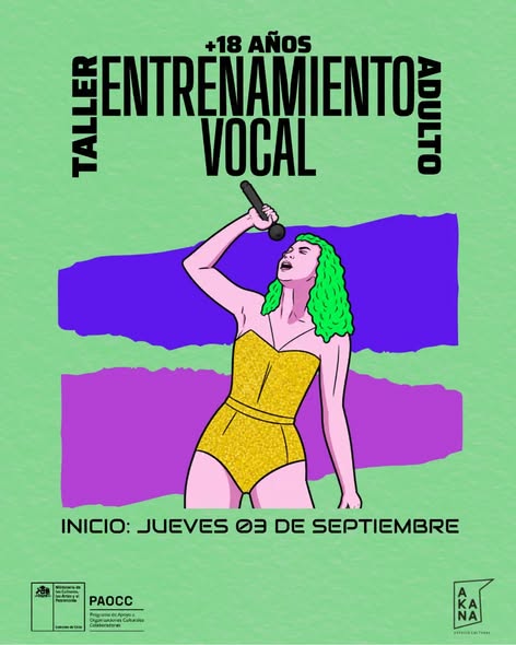 Inscripciones Taller de Entrenamiento Vocal 2026
